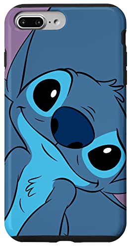 Disney Lilo and Stitch Cute Stitch Face Slate Gray Case for iPhone 7 Plus/8 Plus