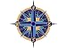 Rose Compass 1 Ceramic Swimming Pool Mosaic (36