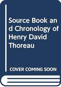 Hardcover Source Book and Chronology of Henry David Thoreau Book
