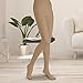 Butterfly EMEM Apparel Women's Ladies Plus Size Queen Opaque Footed Tights Fashion Hosiery Stockings Nude 2X