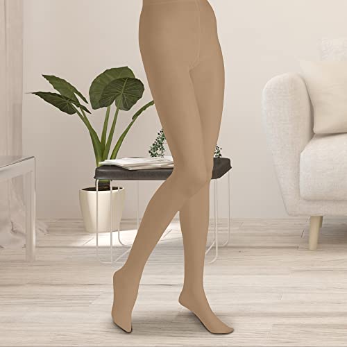 Image of Butterfly EMEM Apparel Women's Plus Size Queen Opaque Footed Tights