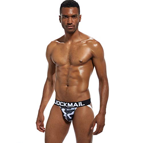 JOCKMAIL Men's Jockstraps Underwear Athletic Supporter Breathable Jock Strap Sexy Thong Athletic Supporters2