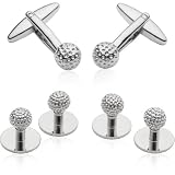 Cuff-Daddy Mens Golf Formal Set Cufflinks & Studs with Presentation Box