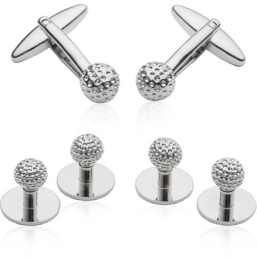 Cuff-Daddy Mens Golf Formal Set Cufflinks & Studs with Presentation Box by Cuff-Daddy - Used condition - US$25.49