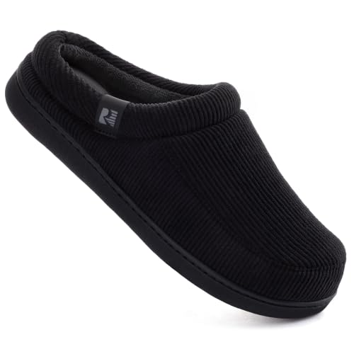 Image of RockDove Men's Ribco Corduroy Slip-On House Slipper