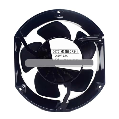 Ventilateur de refroidissement D1751P24B8PP371 extracteur air industriel 24V continu
