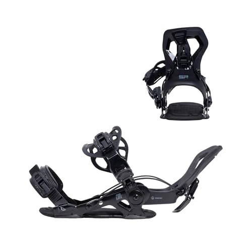 image for SP BINDINGS Snowboard Binding Core | Color: Black | Size M | Patented 
