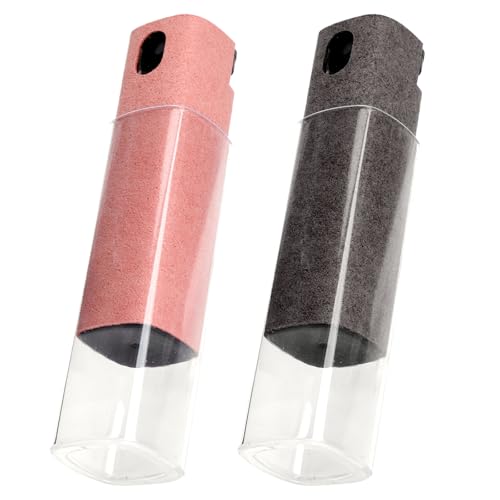 2 unidades de limpieza de pantalla, limpiador de pantalla, limpiador de pantalla, botella pulverizadora todo en uno para teléfono móvil, portátil, tableta, monitores y pantallas de coche