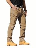Top 10 Best Pants for Pocket Carry: Ultimate Buying Guide 10 FLYFIREFLY Men's Tactical Cargo Pants Water Resistant Ripstop Outdoor Quick Dry Hiking Work Pants with Pockets(No Belt) Brown