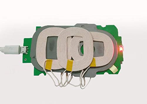 Taidacent Three Coils Wireless Charger Pcba Qi Standard Diy High Power 9V1.5A Wireless Charging Transmitter Module #TOP7