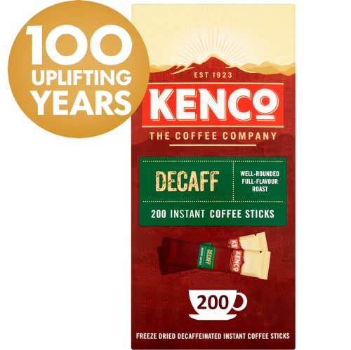 Price comparison product image Kenco Decaffeinated Sticks (Box of 200)
