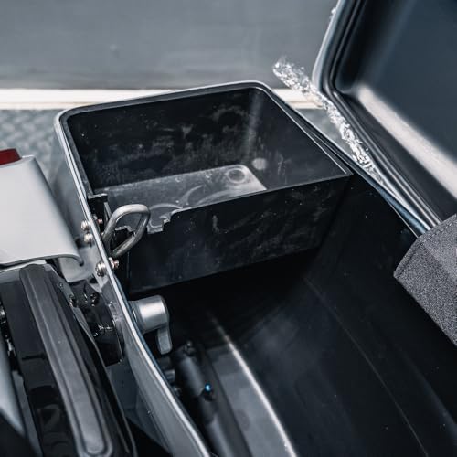 Organizador para alforjas de motocicleta, caja de herramientas de 4 pulgadas de profundidad para Harley CVO Street Glide y Road Glide 2024-2025, estante superior izquierdo y derecho miniatura 3