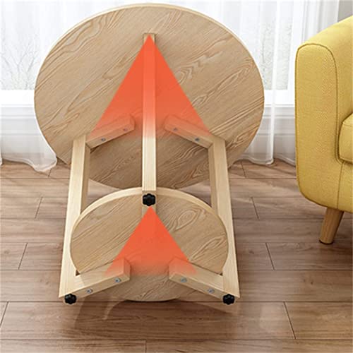 Petite table ronde gain de place idéale pour petits salons