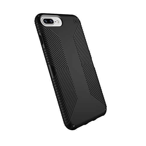 Speck Products Presidio Grip Case For Iphone 8 Plus (Also Fits 7 Plus And 6S Plus/6 Plus), Black/Black #TOP2