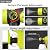 DTEZTECH Paint Sprayer for Ryobi ONE+ 18V Battery((No Battery), 200W HVLP Cordless Handheld Spray Gun Brushless Motor, with Copper Nozzle, Adjustable Flow for Walls, Fences, Furniture, Cabinets