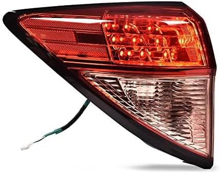PIT66 Tail Light rear Lamp Compatible with 15 16 17 18 19 Honda HR-V Outer Left Red lens Rear Light Lamp Assembly Luz Trasera