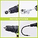 105 Degree Right Angle Drill Adapter, 2025 New Right Angle Head Drill Driver Extension Bit Power Screwdriver Socket Adapter, Corner Tool Screw Hub with Multi-function Bend Screwdriver Bit