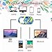 10 Pcs Laptop Camera Cover Slide Ultra Thin Phone Webcam Cover Cute Computer Camera Blocker Sticker Privacy Protector Slider for Most Desktop PC Tablet Smartphone to Protect Your Privacy Security