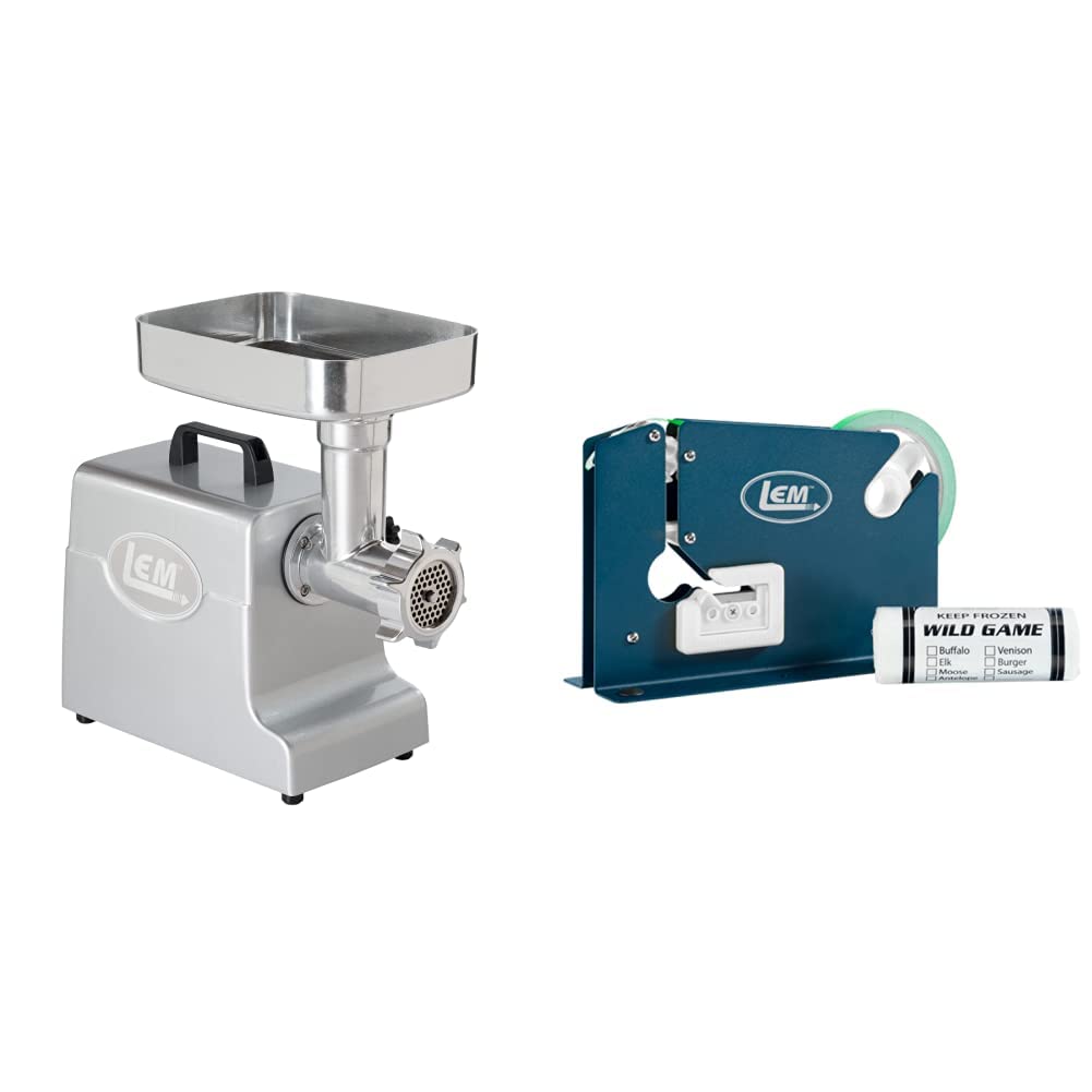 LEM Products 1158 Mighty Bite Electric Meat Grinder, Aluminum