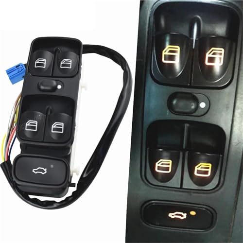 Interrupteur de lève-vitre électrique A2038200110 pour commande de vitre auto 1 pièce