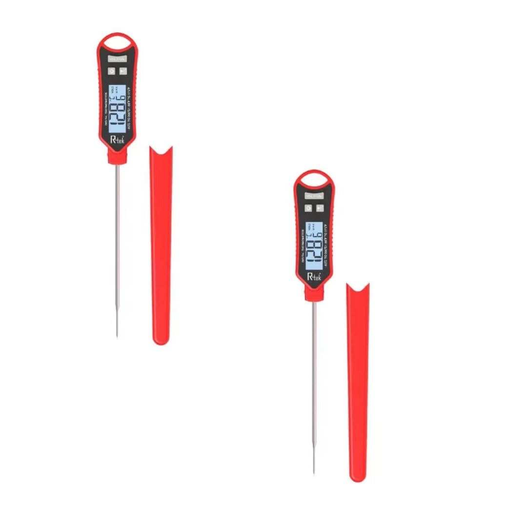 R-TEK BBQ Thermometer for Roasting Venison - Pack 2 (Barbecue Thermometers)