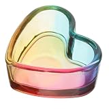 VALICLUD Kristallglas Maniküren Zubehör Für Nagelkunst Fingernagel Gericht Nägel Nageldekoration Schüssel Tauchen Rosa Led Nagel Dappen Cup Nagelbürste Dappen Dish Colorful