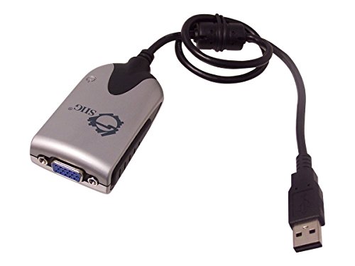 Siig USB 2.0 to VGA - External Video Adapter - Mct Trigger II - 16 MB SDRAM - Black