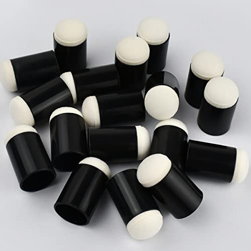 30 Pcs Craft Finger Sponge Daubers Drawing Project Finger Painting Sponge Set For Card Making, Painting, Stamping, Ink #TOP6