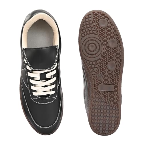 Image of Cruiser Men's Sneakers | Cushioned Insole Comfortable Shoes | Trendy & Stylish Modern Sneakers | Durable TPR Sole Casual Walking Footwear (2675)