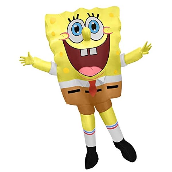 Spongebob Squarepants Inflatable Adult Fancy Dress Costume Standard