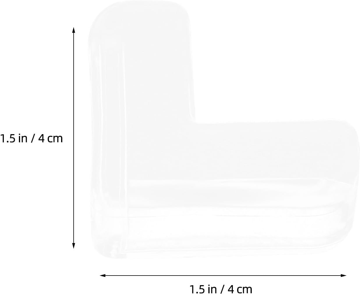 16pcs Adhesive Furniture Corner Protectors, Safety Corner Bumpers for Childproofing, Thickened 40x40mm Edge Guards for Tables and Cabinets