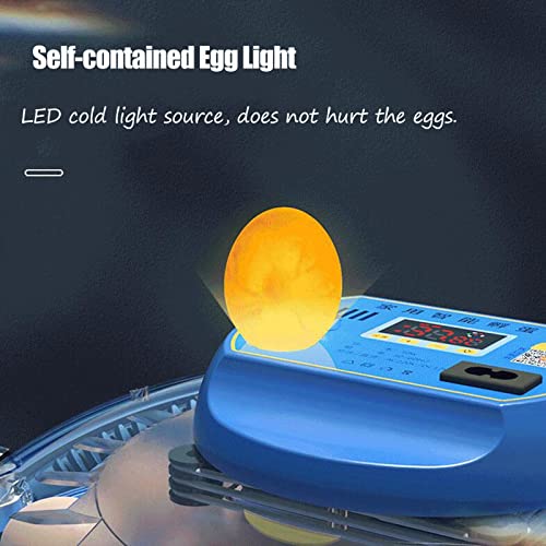 AJLDN Brutmaschine Vollautomatisch, 52 Eier Brutschrank Mit Temperaturkontrolle Funktion Digitales Brutmaschine für Eier… – Bild 6