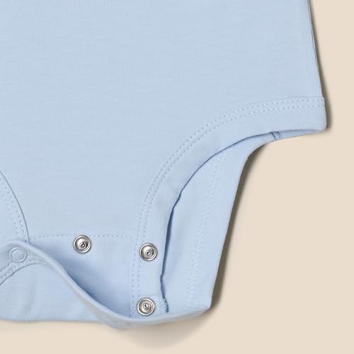 Amazon Essentials x Sofia Grainge Unisex Babies' Short Sleeve Crewneck Bodysuit, Pack of 33