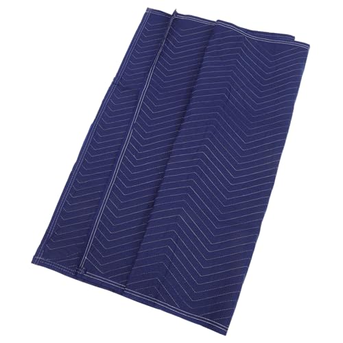 DIYEAH Mantas Textiles para Mudanzas Acolchadas Sin Tejer Azul, Mantas Protectoras para Muebles, Acolchado Duradero para Transporte, Uso Múltiple para Mudanzas y Envíos, Paquete Único