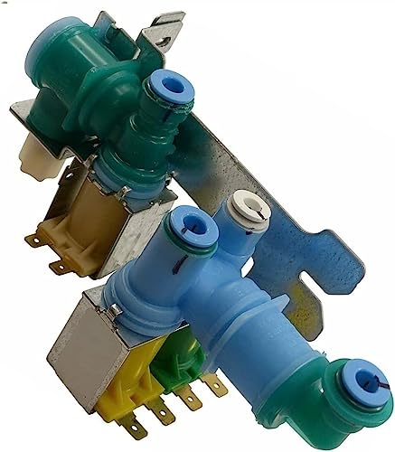 Refrigerator Water Inlet Valve Replaces for Frigidaire FGUS2676LE1 FGUS2642LF1 FGUS2642LF0 FGUS2642LF2 FGUS2676LE0 FGUS2676LP0 FGUS2676LP1 FGUS2635LP1 FGUS2635LE1 FGUS2637LE1 FGUS2632LP2 FGUS2632LE2