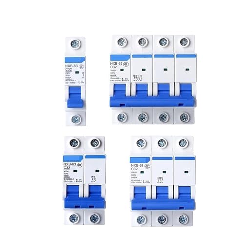 Disjoncteur miniature NXB-63 3P Type C 400V courbe C pour armoire triphasée - 3