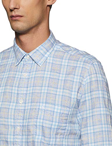 Image of Parx Men's Checkered Slim fit Casual Shirt