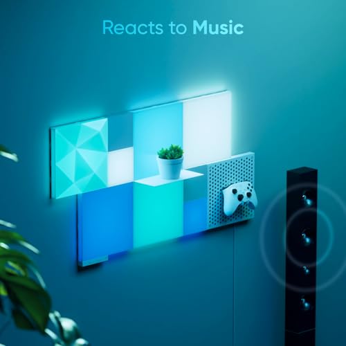 Image of Nanoleaf Blocks Smart LED Wall Light Panels, Pegboard 2PK