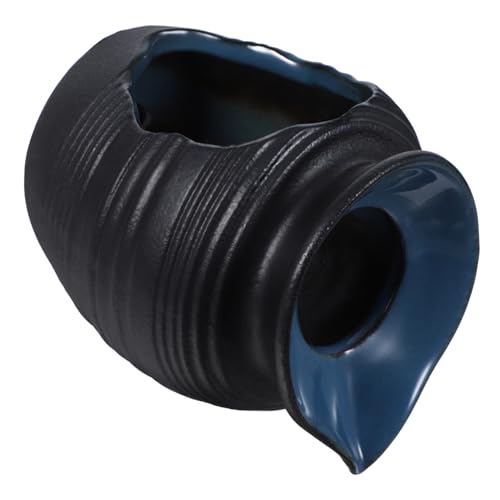 Happyyami Water Fountain Ornament Courtyard Jar Waterfall Jar for Indoor Outdoor Fountain Pond Decor