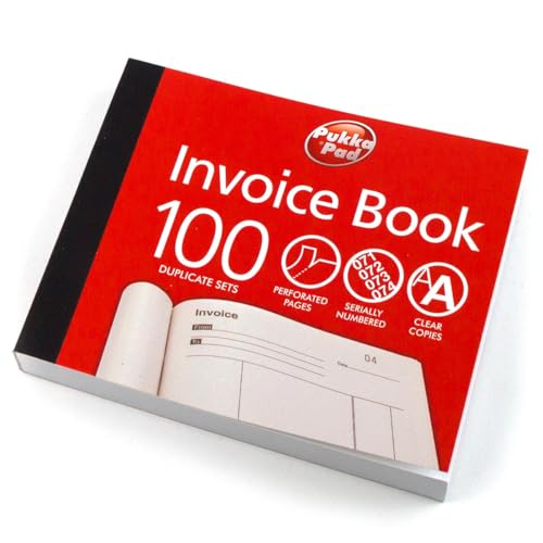 Pukka Pad, Duplicate Invoice Book 105 x 130mm