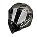 Produktbild MYSdd Helm Motorradrennhelm Geländewagen Downhill Cross Helm schnelle und Bequeme Schnalle hochwertiges Futter atmungsaktives Deodorant - 22-Clear XM