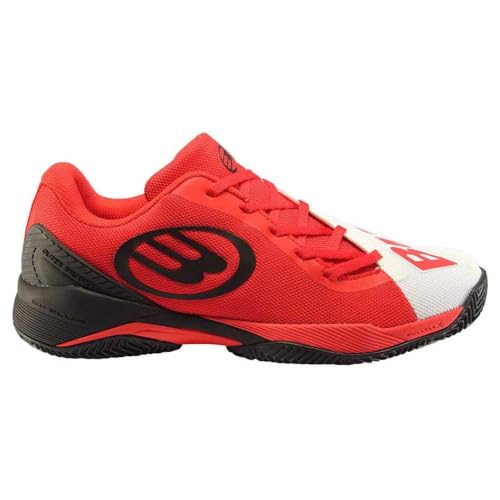 Bullpadel Vertex Grip 23i, Scarpe da Paddle Unisex-Adulto, Colore: Rosso, 45 EU