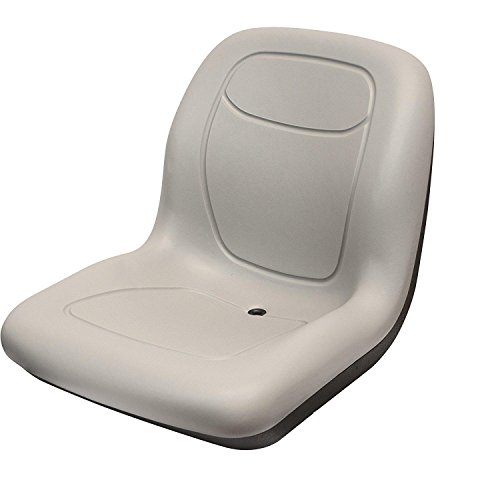 Milsco Xb180 Seat With Slide Rails Replacement For Skid-Steers Seats - Gray, Model Number 6777 #TOP2