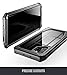 Poetic Galaxy Note 10 Plus Rugged Clear Case, Full-Body Bumper Cover, Support Wireless Charging, Without Built-in-Screen Protector, Guardian, Case for Samsung Galaxy Note 10+ Plus 5G, Black