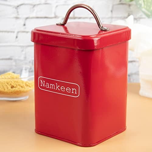 MARKET 99 VON CASA Namkeen Jar, Kitchen Decor, Airtight, Countertop