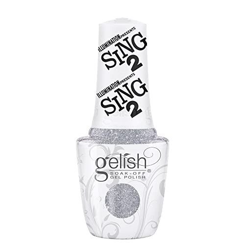 Gelish "Coming Up Crystal Soak-Off Gel Polish, Holographic Glitter - 15 mL | .5 fl oz