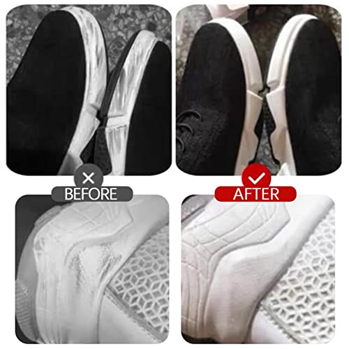 Yyeselk 30ML Schuhe Whitening Cleaner, Multifunktionale Lederschuhe Handtasche Reiniger, Schwarze Kratzer für… – Bild 5