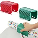 Rollengestützter Geschenkpapier Schneider, Sliding Weihnachtlicher Geschenkpapierschneider-Papierschneider, Mini Tragbarer Papiercutter Für Weihnachten, Geburtstag, Halloween Und Bastelprojekte