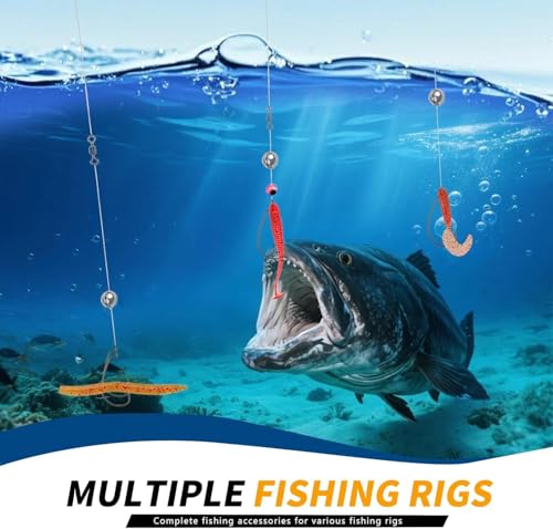 Set de Señuelos de Pesca Completo 431 Piezas con Caja de Herramientas FREGITO Modelo 431 miniatura 7