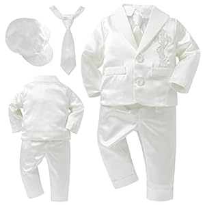 Booulfi Baby Boy Baptism Outfits Christening Outfits for Boys